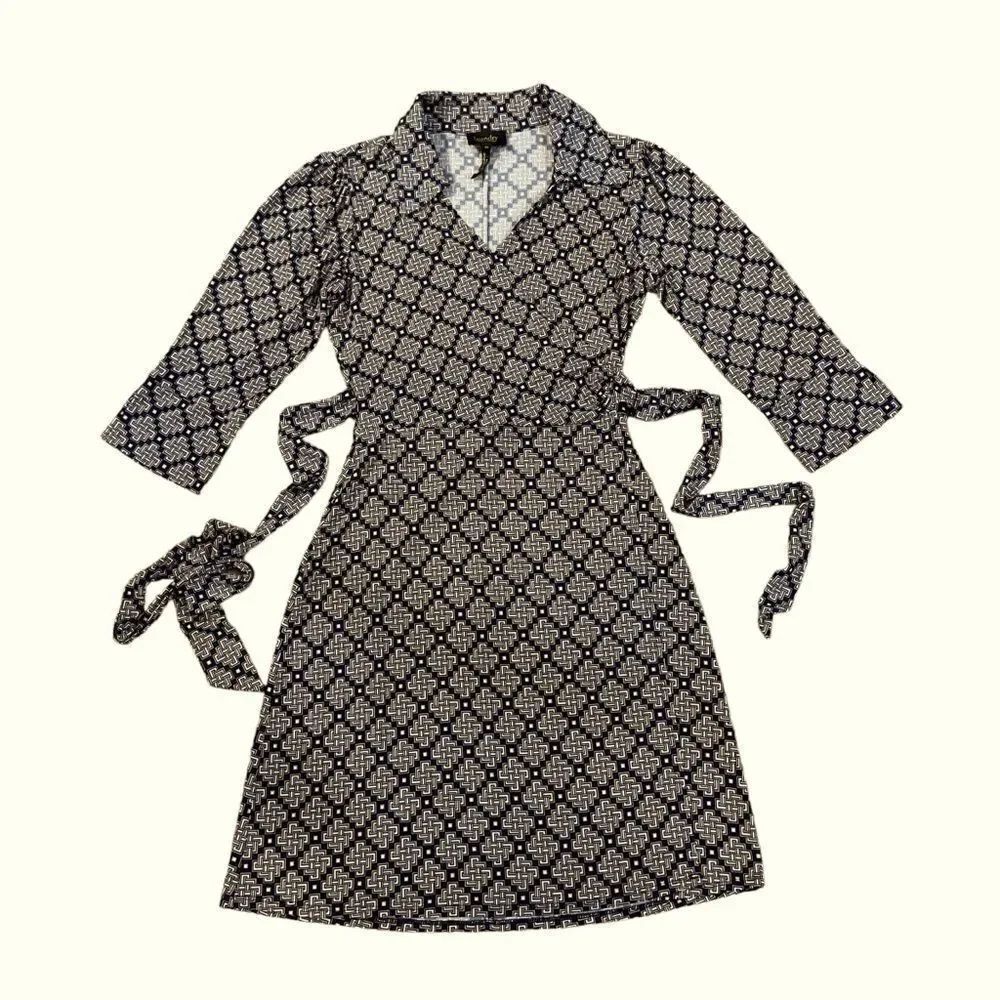 Laundry by Shelli Segal Wrap Around Dress Size XS